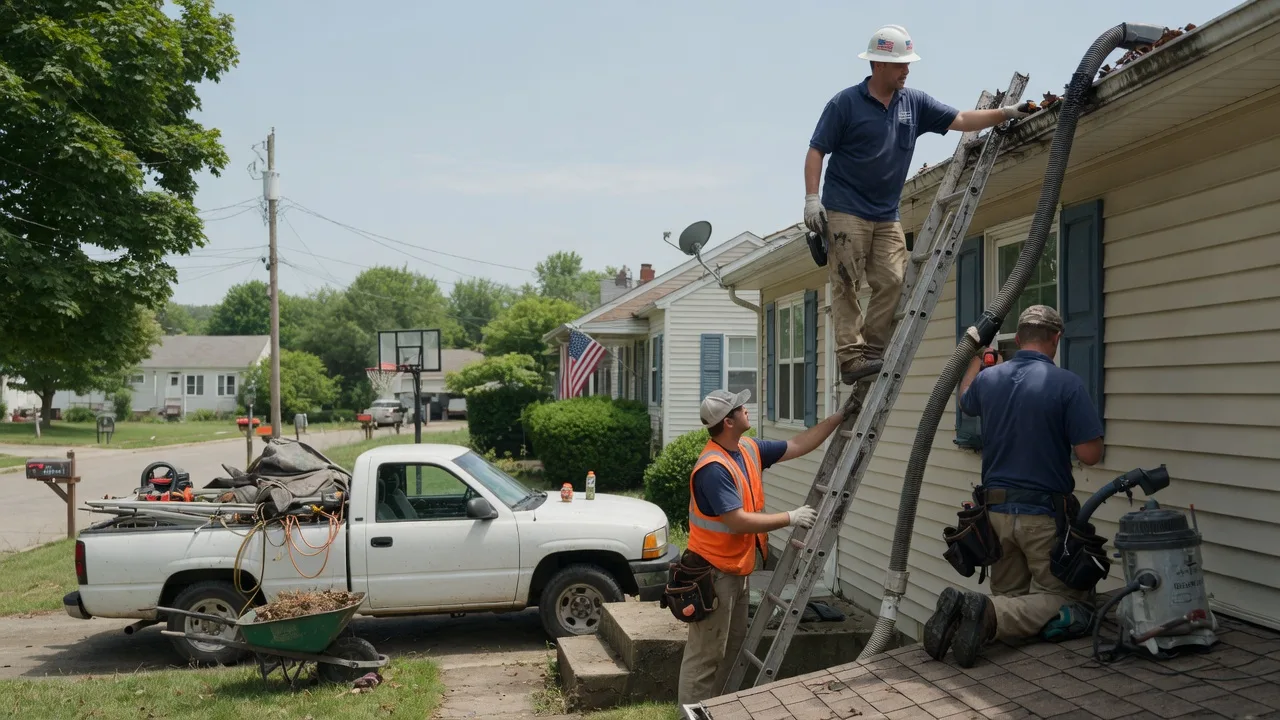 Gutter Installation in Rochert, MN near me